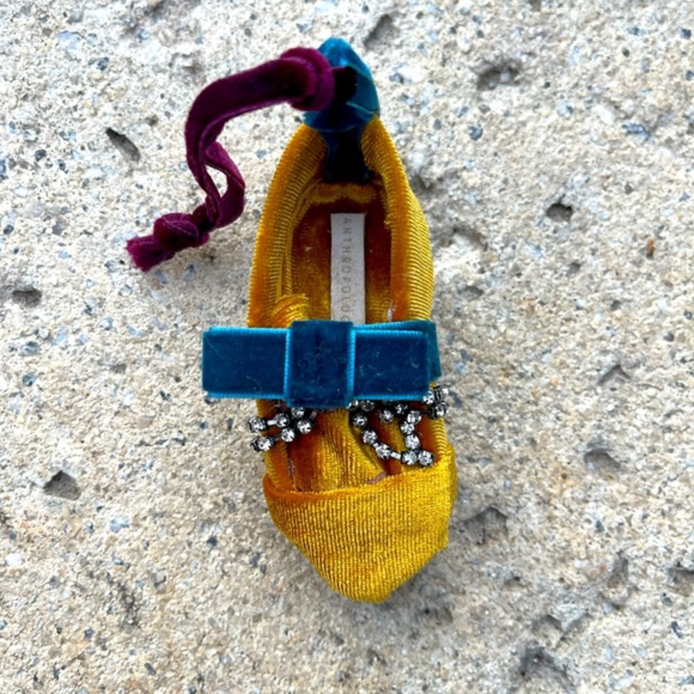 Anthropologie Shoe Ornament